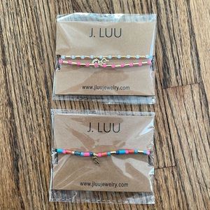 Set of 3 Peloton J. Luu bracelets New